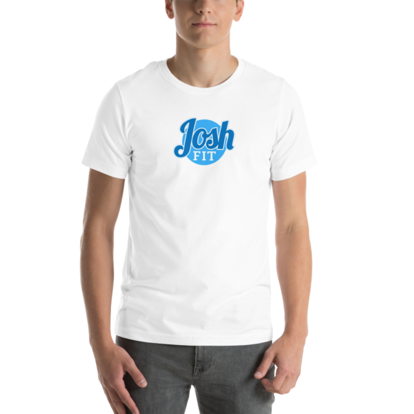 unisex-staple-t-shirt-white-front-6aae6fe3cdce2.jpg JoshFit Classic T-Shirt