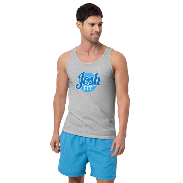 unisex-staple-tank-top-athletic-heather-front-6ab1860c02ee6.jpg JoshFit Classic Tank Top
