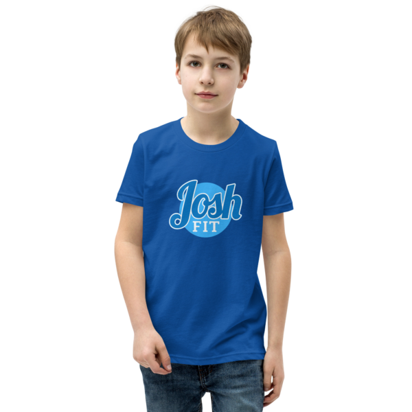 youth-staple-tee-true-royal-front-6ab1f22461d0a.jpg JoshFit Youth Classic T-Shirt