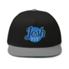 flat-bill-cap-black-grey-front-6ab1ee9515860.jpg JoshFit Flat Bill Cap